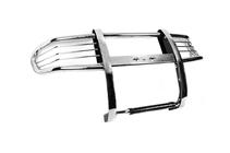 Toyota Land Cruiser Prado 120 2002–2009 Rostfri frontbåge Libao foto 2