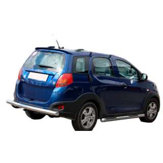 Bakre skyddsbåge AK002 (2 st, rostfritt) Chery Beat 2009–2015 foto 2