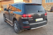 Volkswagen Touareg 2002–2010 Bakre skyddsbåge AK002 (2 st, rostfritt) foto 4