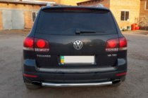 Volkswagen Touareg 2002–2010 Bakre skyddsbåge AK002 (2 st, rostfritt) foto 6