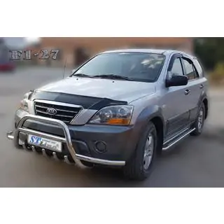 Frontbåge (bullbar) WT003-Exclusive (rostfritt stål) Kia Sorento I BL 2002–2009 foto 3
