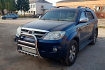 Toyota Fortuner 2006–2015 Frontbåge (bullbar) F12-11 (rostfritt stål) foto 2