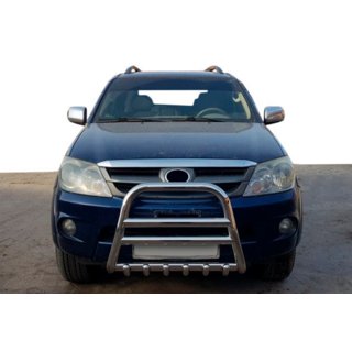 Frontbåge (bullbar) F12-11 (rostfritt stål) Toyota Fortuner 2006–2015 foto 1