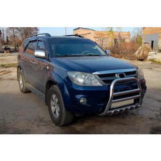 Frontbåge (bullbar) F12-11 (rostfritt stål) Toyota Fortuner 2006–2015 foto 3
