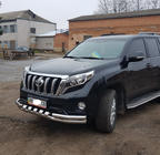 Toyota Land Cruiser Prado 150 2009–2023 Frontbåge F3-31 (rostfri) foto 9