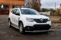 Dacia Duster 2018–2024 Frontbåge F3-10 (rostfritt) foto 3
