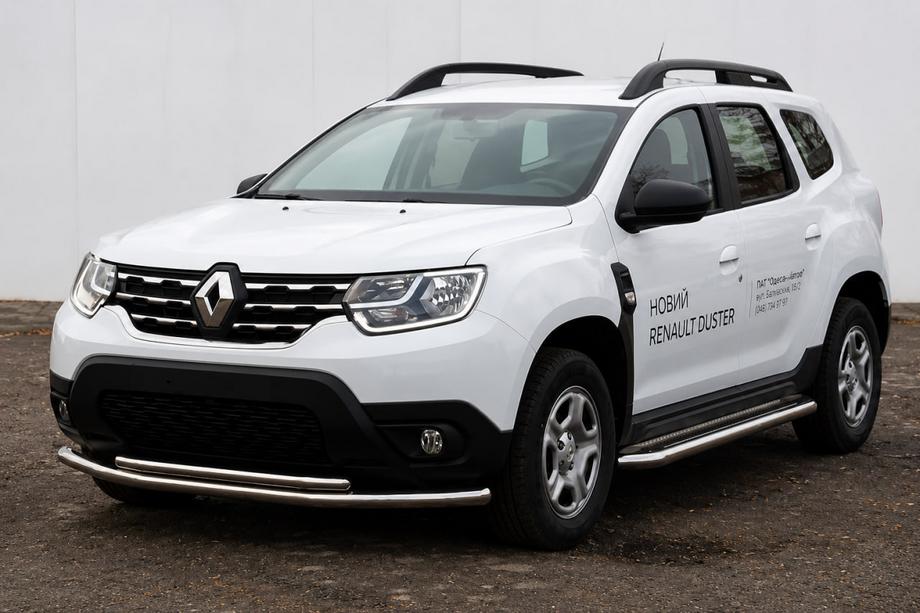 Renault Duster 2018–2024 Frontbåge F3-10 (rostfritt) Image