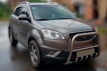 SsangYong Korando 2010–2019 Frontbåge F1-40 (rostfritt) foto 3