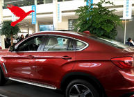 BMW X6 F16 2014–2019 Integrerade takrails i krom OEM (aluminium, montering med lim) foto 3