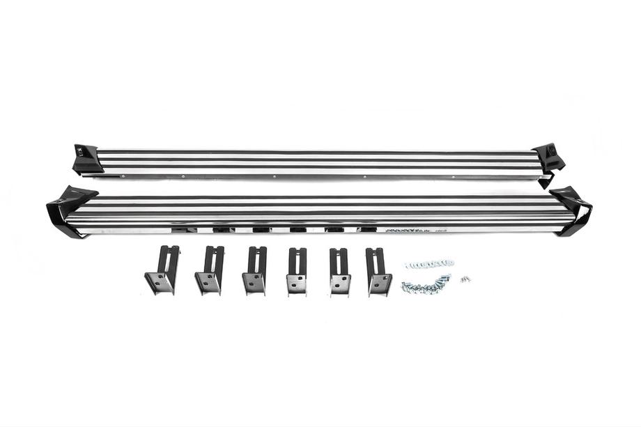 Mercedes G class W463 1990–2018 OEM sidosteg (2 st, aluminium) Foto 2