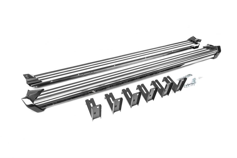 Mercedes G class W463 1990–2018 OEM sidosteg (2 st, aluminium) Foto 3