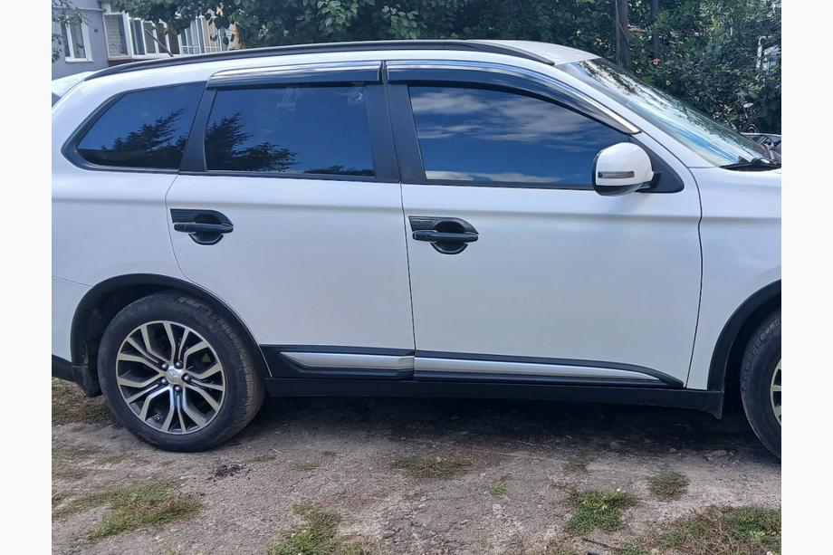Mitsubishi Outlander 2012–2021 Takrails (2 st) Grå Image