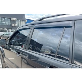 Vindavvisare för sidorutor (4 st, HIC) Toyota Land Cruiser Prado 120 2002–2009 foto 1