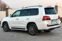 Toyota Land Cruiser 200 2007–2021 Fönsterdeflektorer 11 cm (4 st, HIC) foto 12