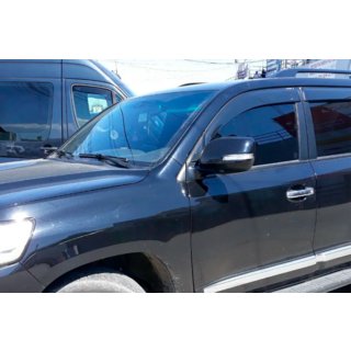 Fönsterdeflektorer 11 cm (4 st, HIC) Toyota Land Cruiser 200 2007–2021 foto 4