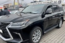 Lexus LX570/450d 2008–2022 Vindavvisare för sidofönster 8 cm (4 st, HIC) foto 7
