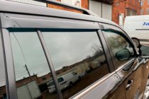Lexus LX570/450d 2008–2022 Vindavvisare för sidofönster 8 cm (4 st, HIC) foto 16