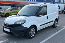 Fiat Doblo II 2010–2022 Takrails Skyport (svarta) Maxi hjulbas foto 1