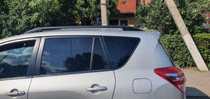Toyota Rav 4 2006–2013 Takrails Skyport (svarta) foto 5