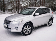 Toyota Rav 4 2006–2013 Takräcken Skyport (Grå) Kort hjulbas foto 1