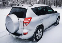Toyota Rav 4 2006–2013 Takräcken Skyport (Grå) foto 2