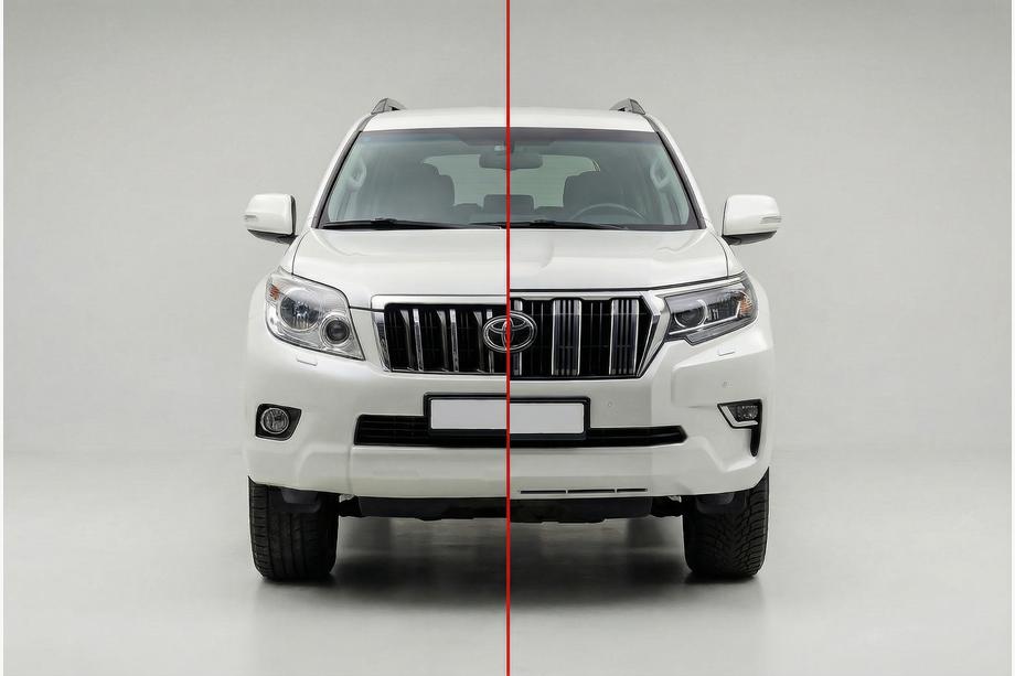Toyota Land Cruiser Prado 150 2009–2023 Faceliftkit 2009-2016 till 2017- (med Full LED-strålkastare) Image