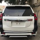 Toyota Land Cruiser Prado 150 2009–2023 Front- och bakre stötfångarspoilers Modelista V1 (2017-) Vit färg foto 10