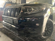 Toyota Land Cruiser Prado 150 2009–2023 Front- och bakre stötfångarspoilers Modelista V1 (2017-) Vit färg foto 13