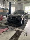 Toyota Land Cruiser Prado 150 2009–2023 Front- och bakre stötfångarspoilers Modelista V1 (2017-) Vit färg foto 15
