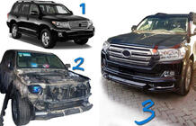 Toyota Land Cruiser 200 2007–2021 Facelift-kit från LC200 2008-2015 till LC 2016- Comfort foto 3