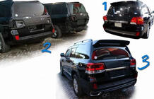 Toyota Land Cruiser 200 2007–2021 Facelift-kit från LC200 2008-2015 till LC 2016- Comfort foto 4