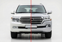 Toyota Land Cruiser 200 2007–2021 Facelift-kit från LC200 2008-2015 till LC 2016- Comfort foto 1