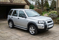 Land Rover Freelander I 1997–2006 Sidosteg Maydos V2 (2 st, aluminium/rostfritt stål) foto 1