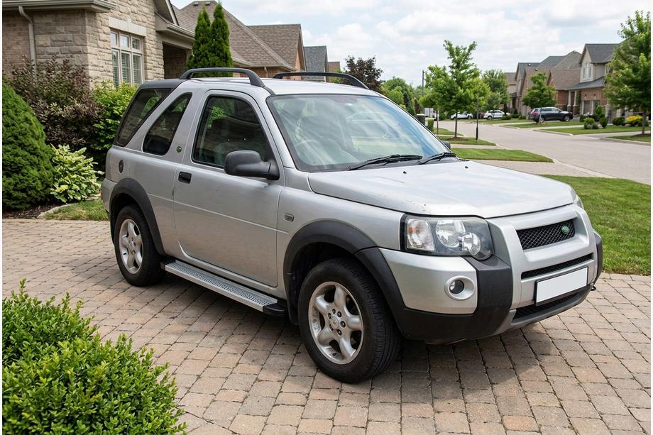 Land Rover Freelander I 1997–2006 Sidosteg Maya V2 (2 st, aluminium) Image