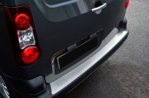 Citroen Berlingo 2008–2018 Omsa Line bakre stötfångarskydd (rostfritt stål) foto 2
