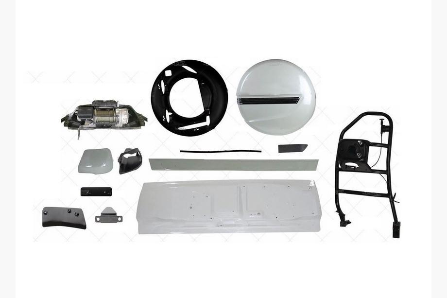 Toyota Land Cruiser 200 2007–2021 Monteringssats för reservhjul Foto 2