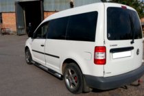 Volkswagen Caddy 2015–2020 Sidorör BB002 (2 st, rostfritt) foto 2