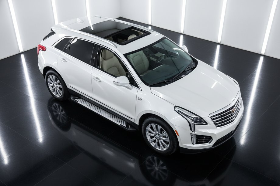 Cadillac XT5 2016– Sidosteg Allmond Grey (2 st, aluminium) Image