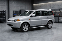 Honda HR-V 1998–2006 Sidosteg Allmond Grey (2 st, aluminium) foto 1