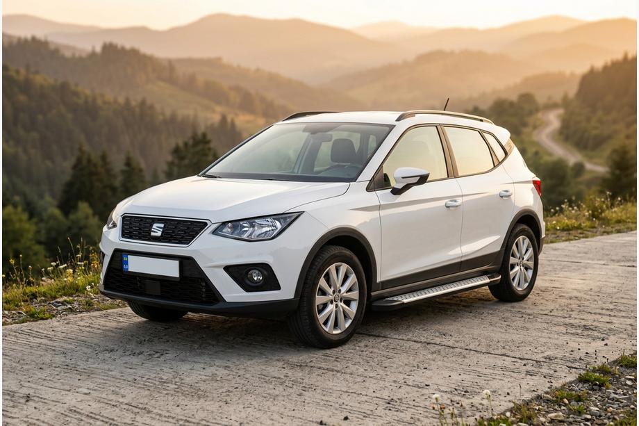Seat Arona 2017– Sidosteg Allmond Grey (2 st, aluminium) Image