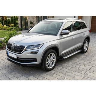 Sidosteg Allmond Grey (2 st, aluminium) foto 1