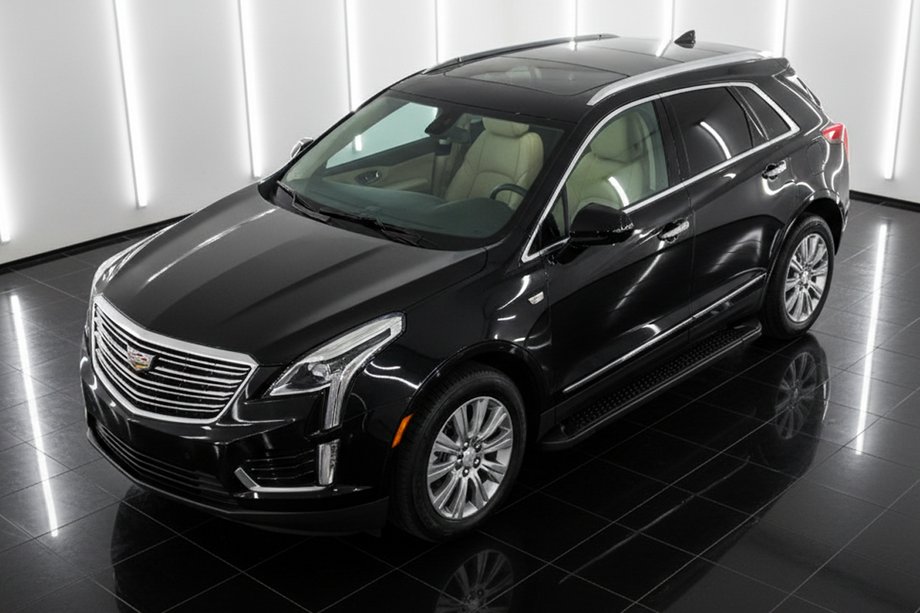Cadillac XT5 2016– Sidosteg Allmond Black (2 st, aluminium) Image
