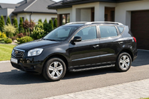 Geely Emgrand X7 2011– Sidosteg Allmond Black (2 st, aluminium) foto 1