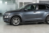 Hyundai Kona 2017–2023 Sidosteg Allmond Black (2 st, aluminium) foto 1