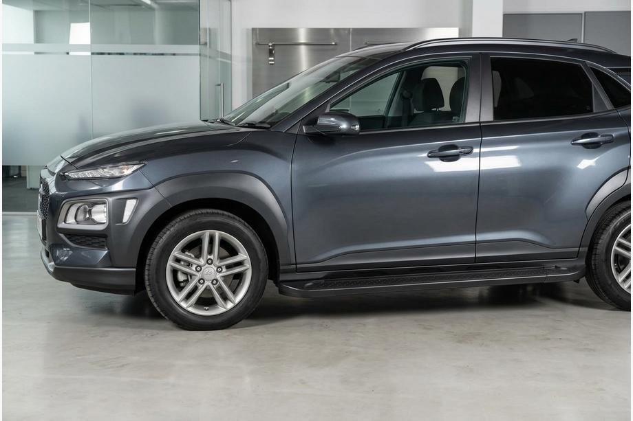 Hyundai Kona 2017–2023 Sidosteg Allmond Black (2 st, aluminium) Image