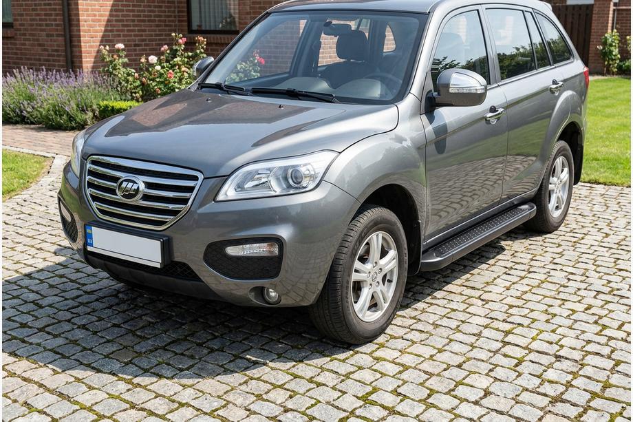 Lifan X60 2011– Sidosteg Allmond Black (2 st, aluminium) Image