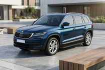 Skoda Kodiaq 2016–2023 Sidosteg Allmond Black (2 st, aluminium) foto 1