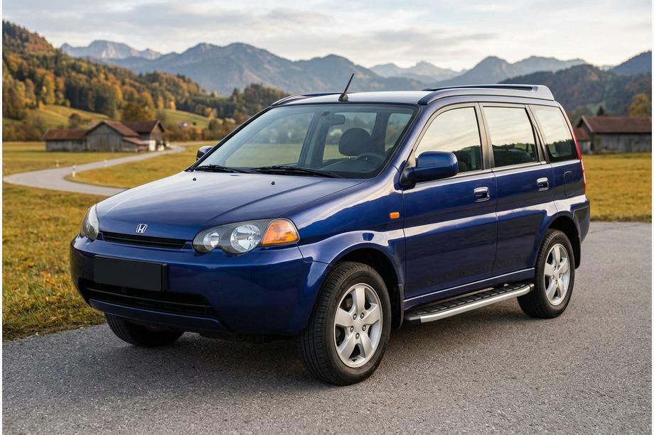 Honda HR-V 1998–2006 Sidosteg Fullmond (2 st, aluminium) Image