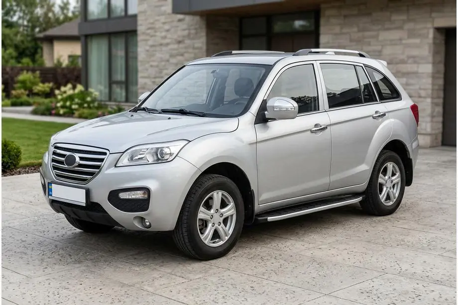 Lifan X60 2011– Sidosteg Fullmond (2 st, aluminium) Image