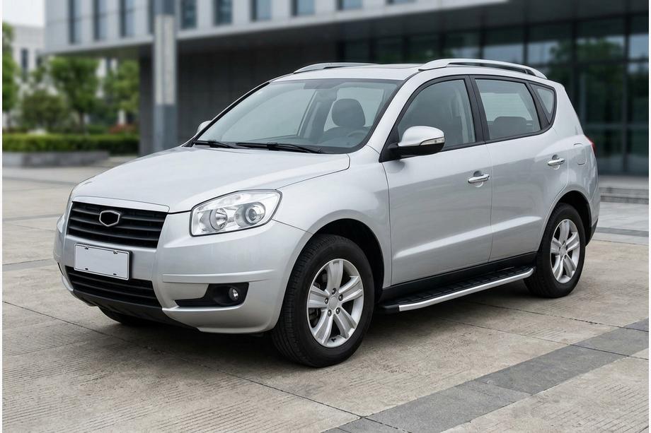 Geely Emgrand X7 2011– Sidosteg Fullmond (2 st, aluminium) Image